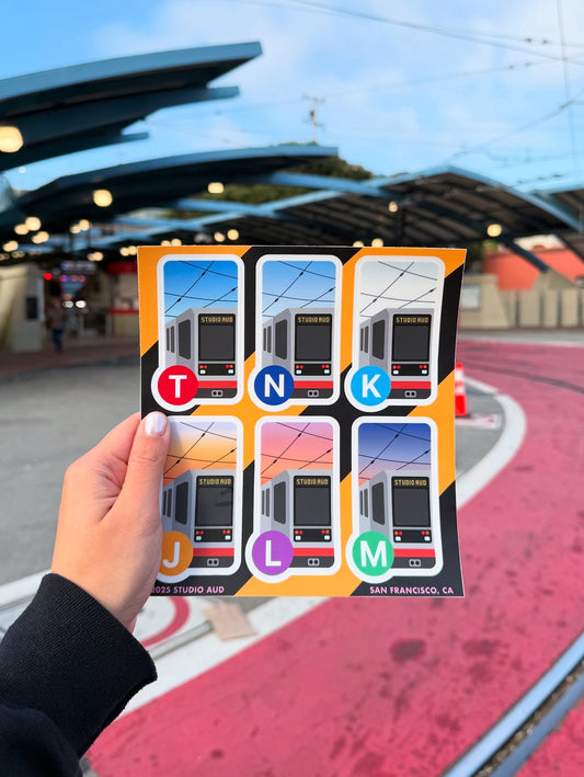 Muni Moments Stickers