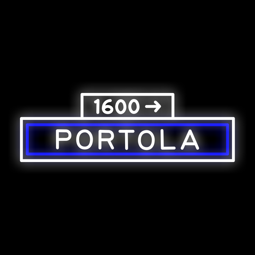 Custom LED Street Sign