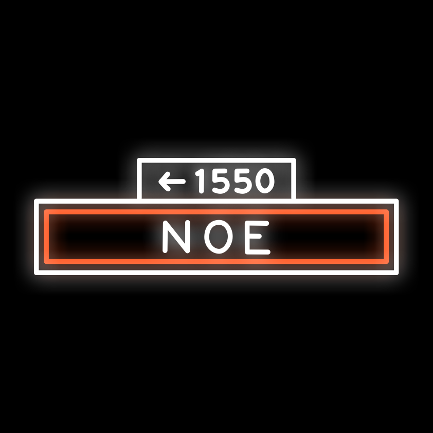 Custom LED Street Sign