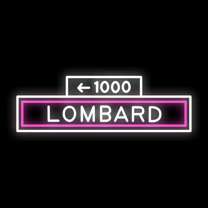 Custom LED Street Sign