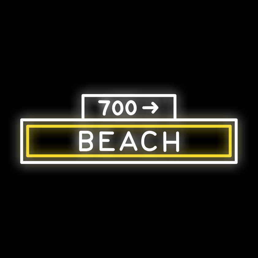 Custom LED Street Sign