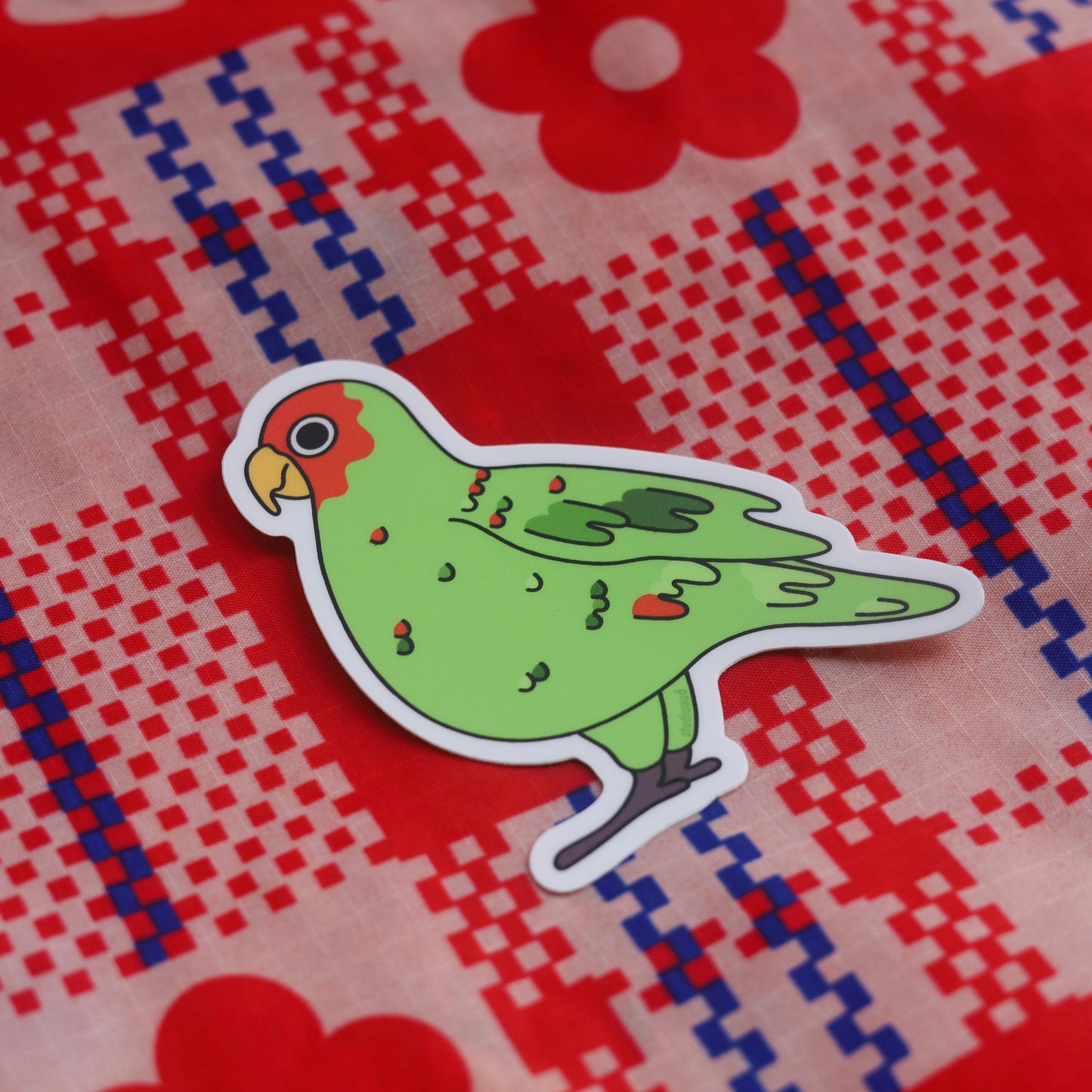 Wild Parrot Sticker